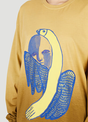 P.A.M. Syntactical Structures T-Shirt Yellow pam0347004