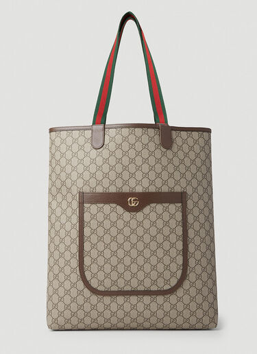 Gucci Ophidia GG Small Tote Bag in Beige