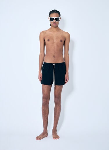 Rick Owens Boxer Swimshorts Black ric0159035