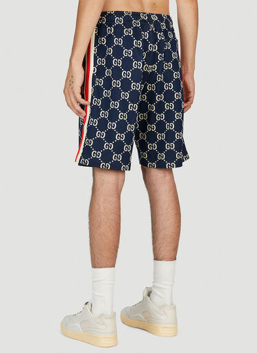 Gucci GG Jacquard Shorts Blue guc0153017