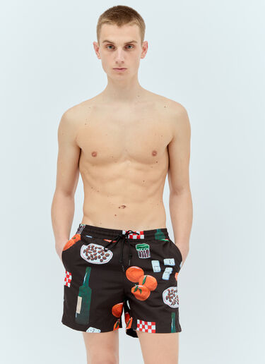 Carhartt WIP Slater Swim Shorts Black wip0156010