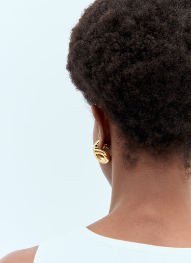 Bottega Veneta Sardine Earrings Gold bov0257034
