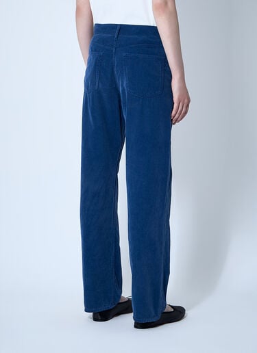 The Row Tarley Corduroy Pants Blue row0260038