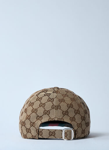 Gucci GG Supreme Baseball Cap Brown guc0159072