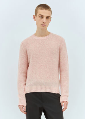 NÒMARYTHM TEXTILE Shetland Wool Crewneck Sweater Grey nma0158014