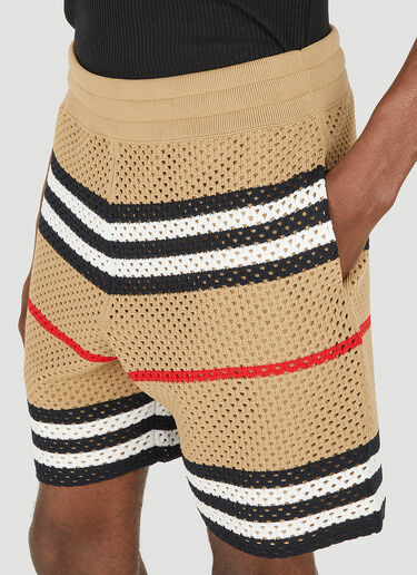 Burberry Morris Icon Stripe Shorts Beige bur0148016