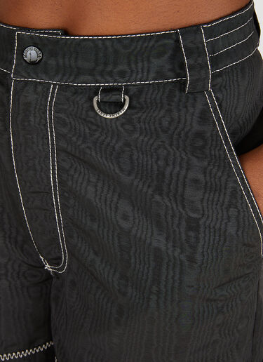 Moire Cargo Pants Marine Serre Moire Cargo Pants Black mrs0252015