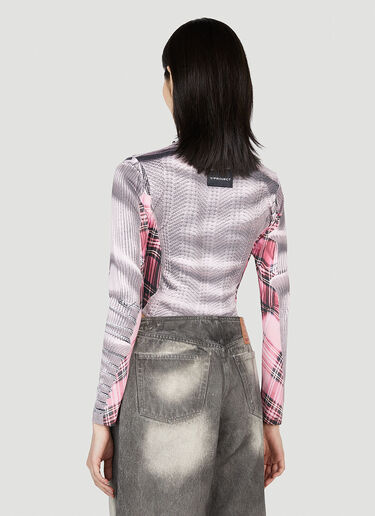 Trompe L'Oeil Cardigan Bodysuit Y/Project x Jean Paul Gaultier Trompe L'Oeil Cardigan Bodysuit Grey jpg0252008