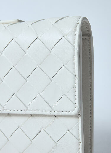 Bottega Veneta 롱 안디아모 클러치 화이트 bov0259076