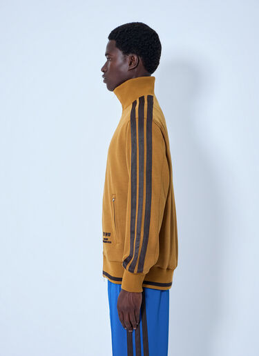 LN-CC® - Y-3 X WB: Track Zipped Jacket - Brown Y-3 X WB Track Zipped Jacket Brown ywb0364001