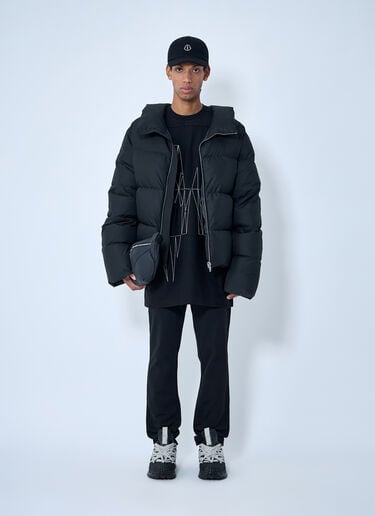 Moncler x Rick Owens Cyclopic High-Neck Puffer Jacket Black mcs0363011