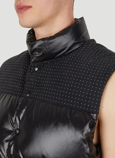 7 Moncler FRGMT Hiroshi Fujiwara Osteen 无袖夹克 黑色 mfr0151001