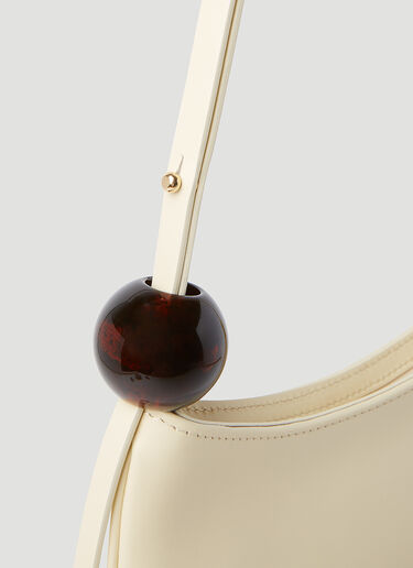 Jacquemus Le Bisou Perle Shoulder Bag Cream jac0254081