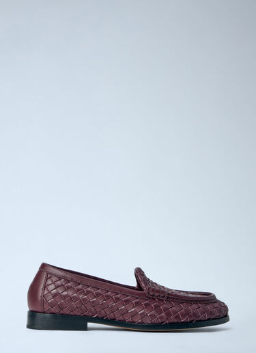 Bottega Veneta Sveglia Loafers Burgundy bov0264036