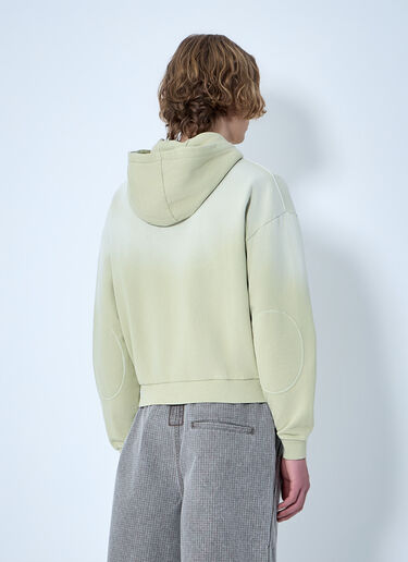 Padded Elbow Zip-Up Hoodie Brain Dead Padded Elbow Zip-Up Hoodie Beige bra0164001