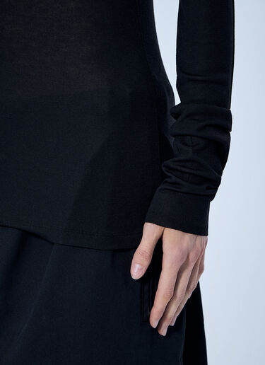 Entire Studios Long Sleeve Polo Black ent0266022