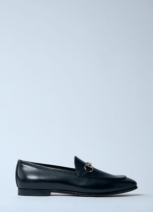 Gucci Jordaan Leather loafers Black guc0259039