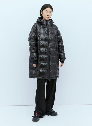 Moncler Grenoble 로슐래르 롱 다운 재킷 블랙 mog0253009