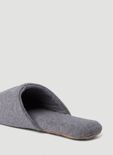 Carhartt WIP Script Embroidery Slippers Grey wip0350073
