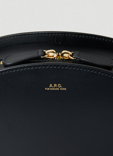 A.P.C. Demi Lune Shoulder Bag Black apc0248027