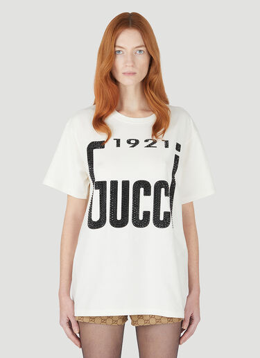 Gucci 1921 T 恤 白色 guc0247089
