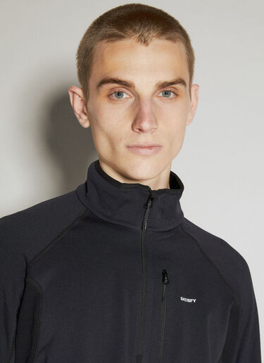 Satisfy GhostFleece™ Half-Zip Jacket Black sat0155011