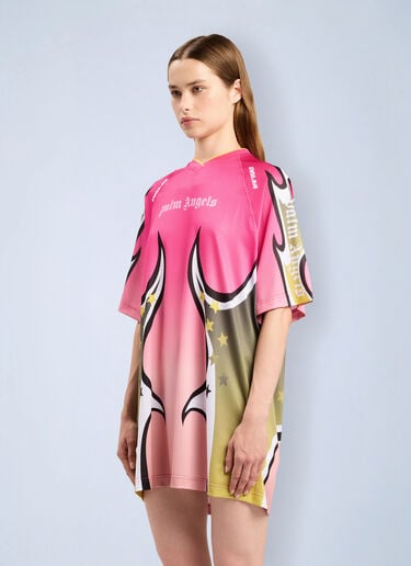 Palm Angels Racing T-Shirt Dress Multicolour pma0264238