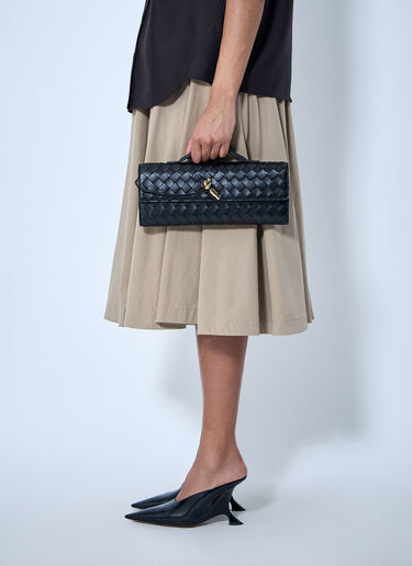 Bottega Veneta Long Andiamo Clutch Black bov0256001