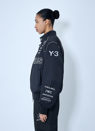 Y-3 MERCEDES Embroidered Logo Jacket Black yyy0364066