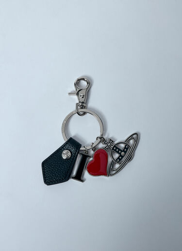 Vivienne Westwood I Love Orb Keyring Black vvw0159023