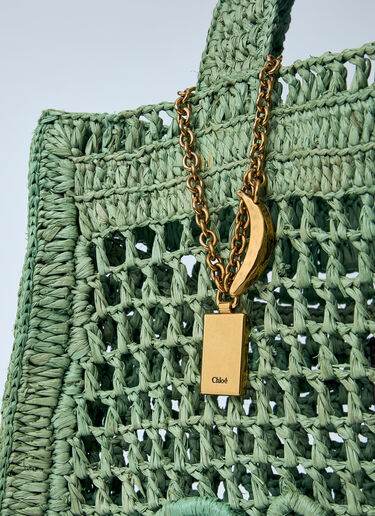 Chloé Summer Banana Tote Bag Green chl0260024