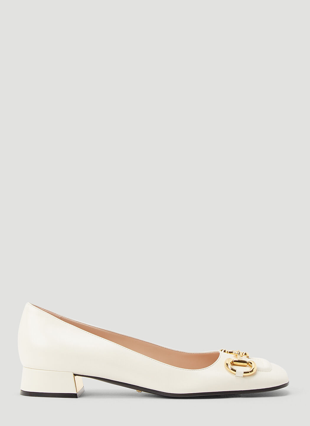 Gucci white clearance flat shoes