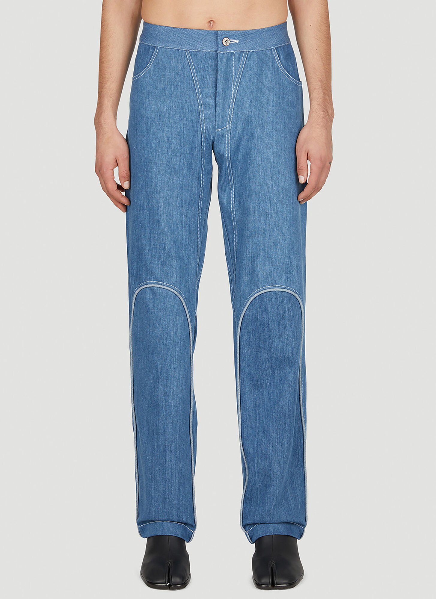 Mainline:rus/fr.ca/de Contrast Pip In Blue
