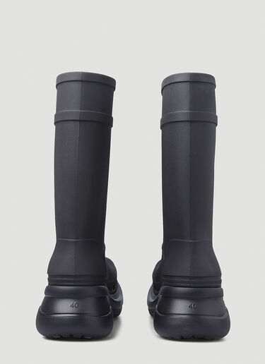 Balenciaga x Crocs Rain Boots Black bal0247144