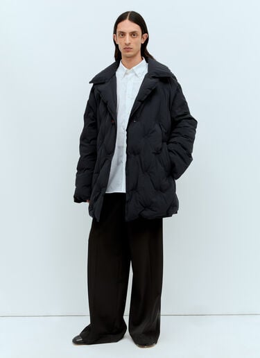 Recycled Nylon Padded Jacket Maison Margiela Recycled Nylon Padded Jacket Black mla0353003