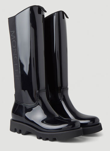 Moncler Gilla Rain Boots Black mon0248022