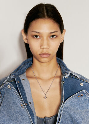 Vivienne Westwood Mayfair Small Orb Pendant Necklace Silver vww0256022