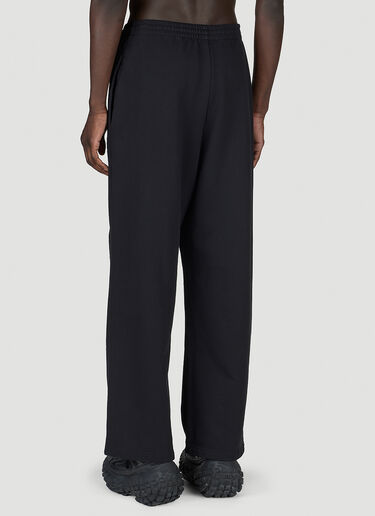 Balenciaga Baggy Logo Print Sweatpants in Black | LN-CC®