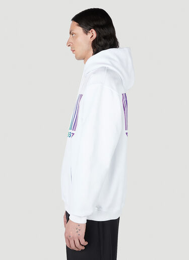 VTMNTS Barcode Hooded Sweatshirt White vtm0351004