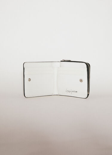 Logo Bi-Fold Leather Wallet Y-3 Logo Bi-Fold Leather Wallet Black yyy0354025