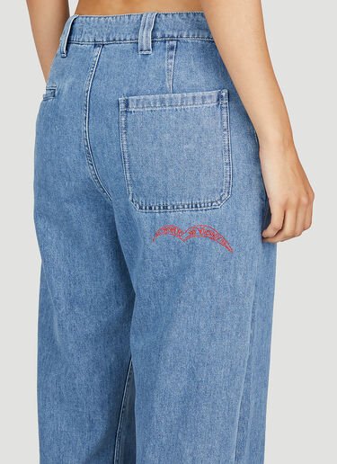 Marni x No Vacancy Star Denim Jeans Blue mvy0253009