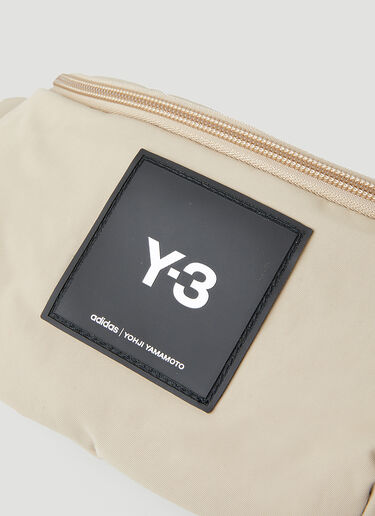 Y-3 徽标贴饰腰包 米色 yyy0249006