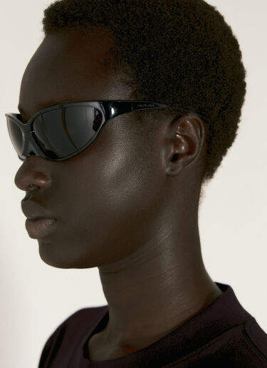 Balenciaga 4G Cat Sunglasses Black bcs0356001
