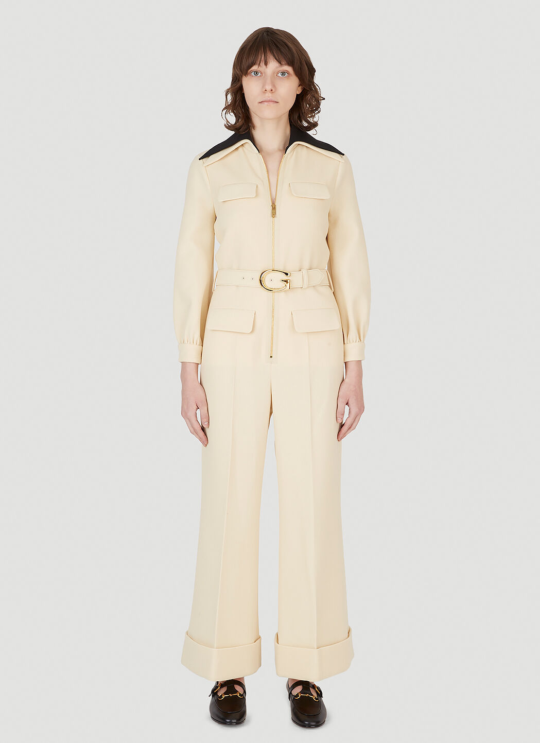 White gucci 2024 jumpsuit