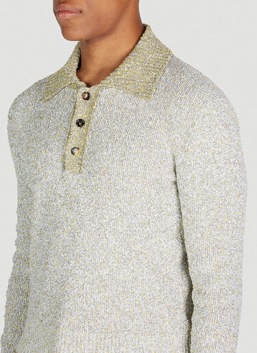 Bottega Veneta Polo Sweater Grey bov0152006
