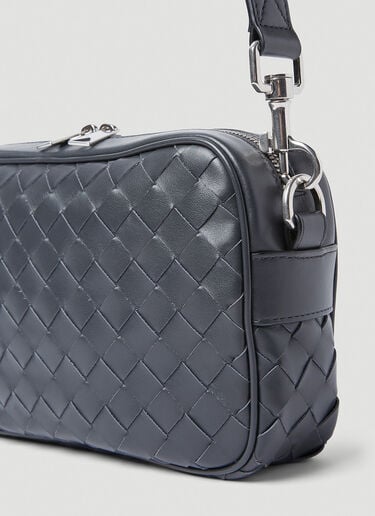 Bottega Veneta Small Intrecciato Camera Bag Black bov0155023