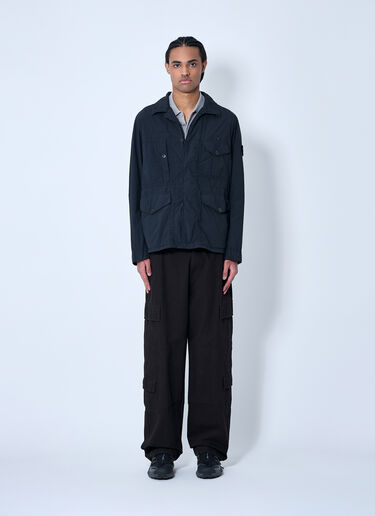 Stone Island Ghost Field Jacket Black sto0160024