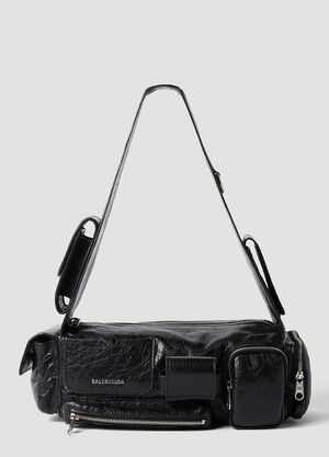 Prada Superbusy Sling Small Weekend Bag Black pra0159017
