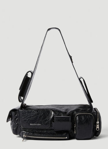 Balenciaga 슈퍼비지 슬링 스몰 위켄드 백 블랙 bal0149045