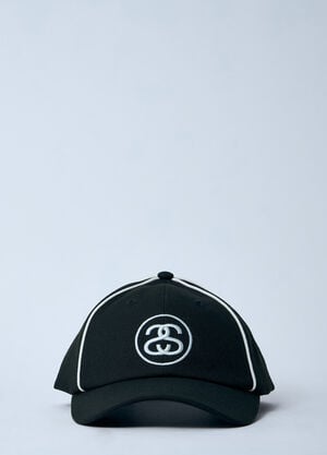 Stüssy Logo Motif Baseball Cap Black sts0160025